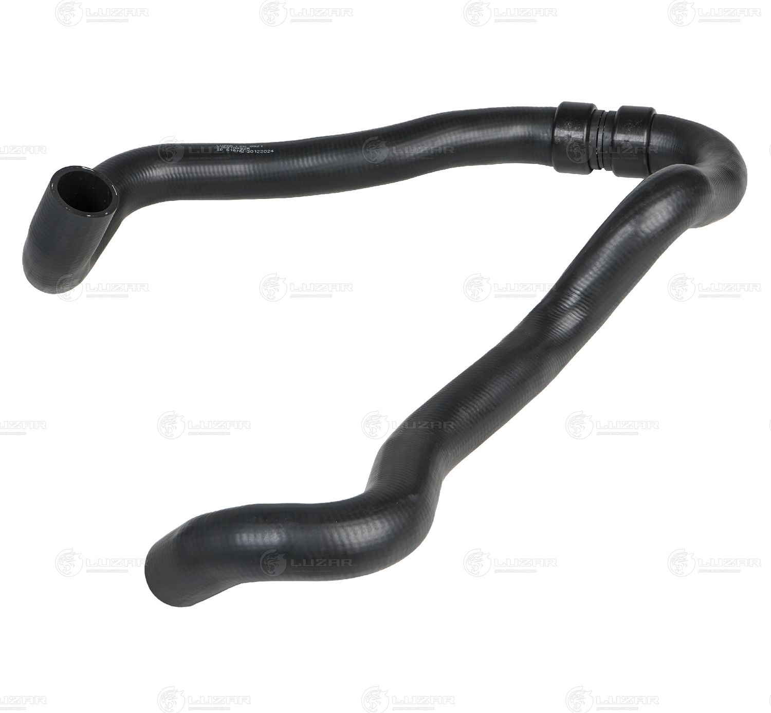 Патрубок радиатора (системы охлаждения) Luzar (EPDM (Этилен-пропиленовый каучук)). Артикул LPK 0921