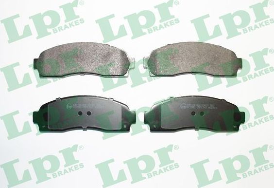 Тормозные колодки LPR передние для Ford Explorer II 1999-2001. Артикул 05P1542