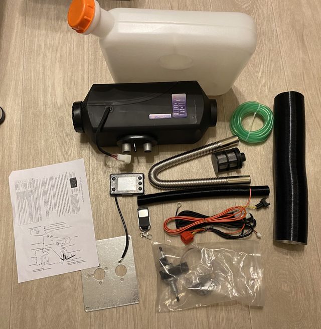 Отопитель China автономный воздушный Tademitsu 12V/2кВт, дизель. Артикул TM-2001