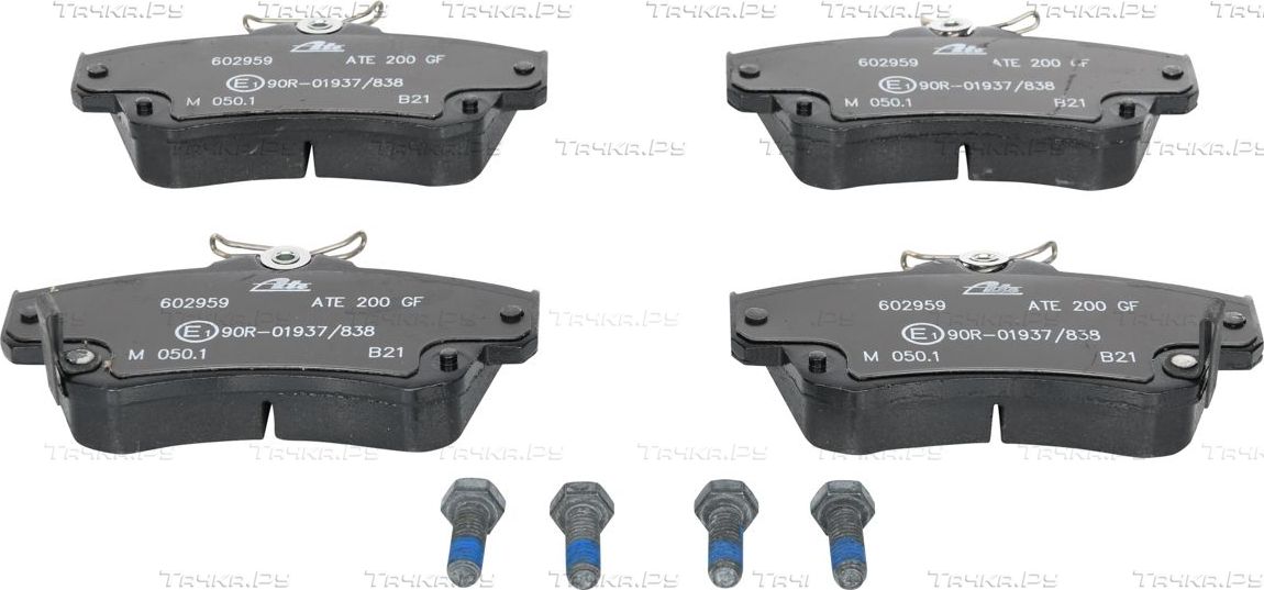 Тормозные колодки ATE передние для Chrysler PT Cruiser 2000-2010. Артикул 13.0460-2959.2