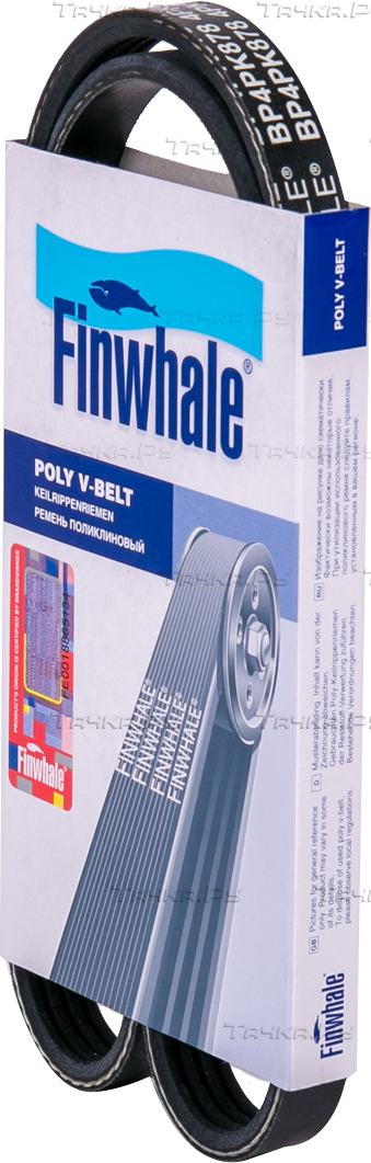 Приводной ремень поликлиновой Finwhale для Hyundai Matrix I 2001-2010. Артикул BP4PK878