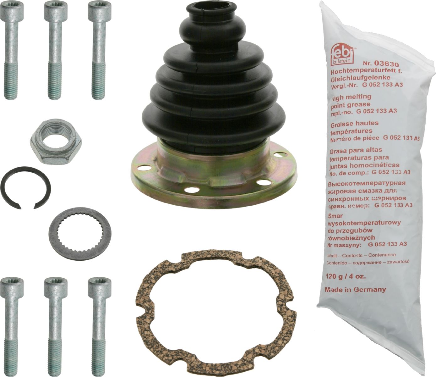 Пыльник ШРУСа внутренний Febi Bilstein передний левый для Volkswagen Jetta II 1984-1991. Артикул 03328