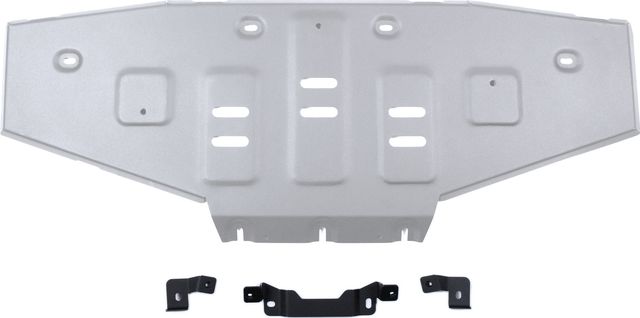 Защита алюминиевая Rival для радиатора BAIC Beijing BJ40 4WD АКПП 2023-н.в.. Артикул 333.3502.1