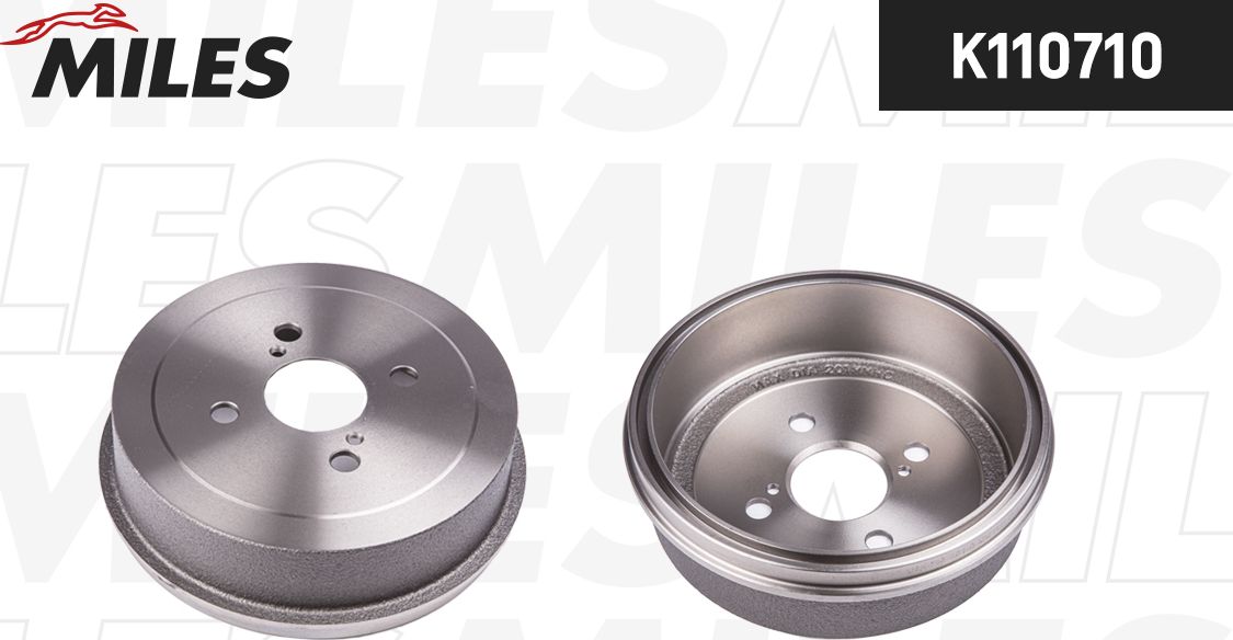 Тормозной барабан Miles задний для Toyota Corolla E100 1992-1997. Артикул K110710