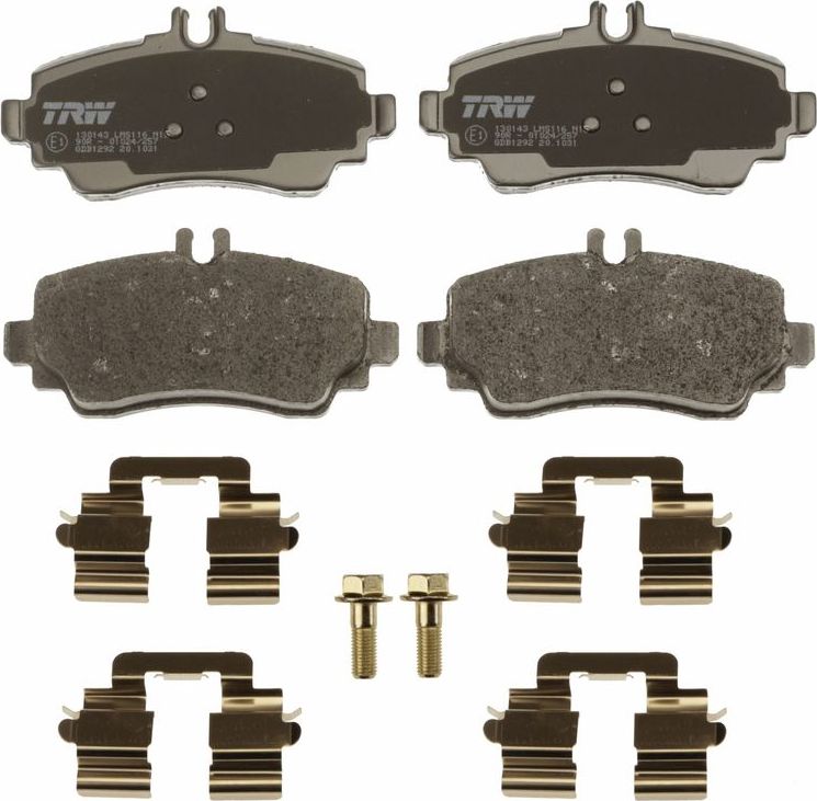 Тормозные колодки TRW COTEC. Артикул GDB1292