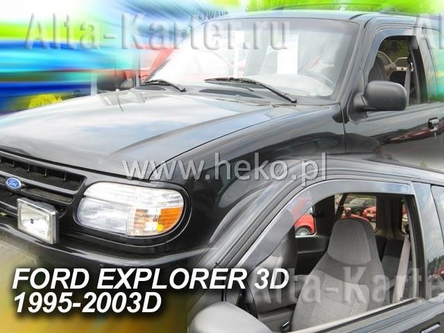 Дефлекторы Heko для окон Ford Explorer II 3-дв. 1995-2001. Артикул 15233