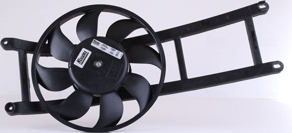 Вентилятор радиатора двигателя Nissens (полимерный материал) для Fiat Panda II 2003-2013. Артикул 85145