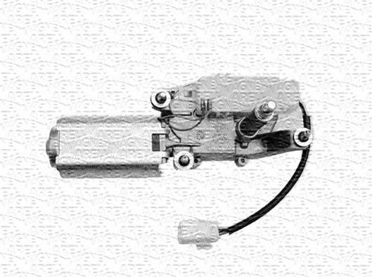 Мотор стеклоочистителя (моторчик дворников) Magneti Marelli задний для Fiat Doblo I 2001-2015. Артикул 064343021010