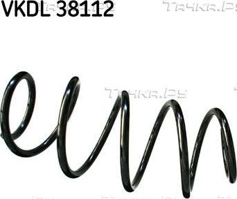 Пружина подвески SKF передняя для BMW X4 I (F26) 2014-2018. Артикул VKDL 38112