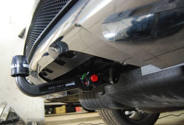 Фаркоп Westfalia для Mercedes-Benz GL-Класс Х164 (не для AMG) 2006-2016. Быстросъемный крюк. Артикул 313421600001