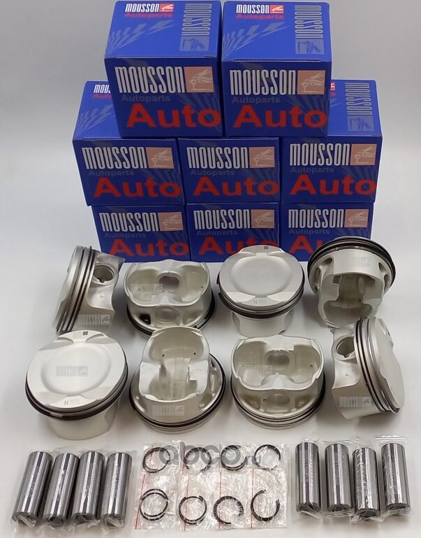 Поршень кольца комплект BMW 4,4L N63B44 на 1 цилиндр (Mousson) Mousson. Артикул SPRN63B44STD