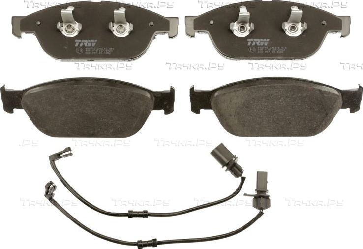 Тормозные колодки TRW COTEC передние для Audi A6 allroad III (C7) 2012-2014. Артикул GDB1897