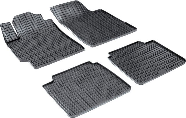 Коврики резиновые Seintex с узором сетка для салона Toyota Camry 40 (V40, XV40) 2006-2011. Артикул 00239