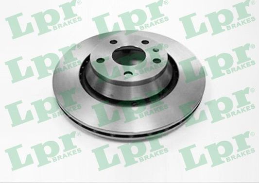 Тормозной диск LPR задний для Audi TT II (8J) 2006-2014. Артикул A1049V