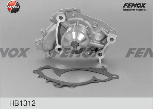 Помпа (водяной насос) Fenox для Lexus RX I 2000-2003. Артикул HB1312