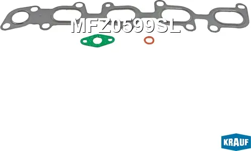 Комплект прокладок турбокомпрессора (Krauf). Артикул MFZ0599SL