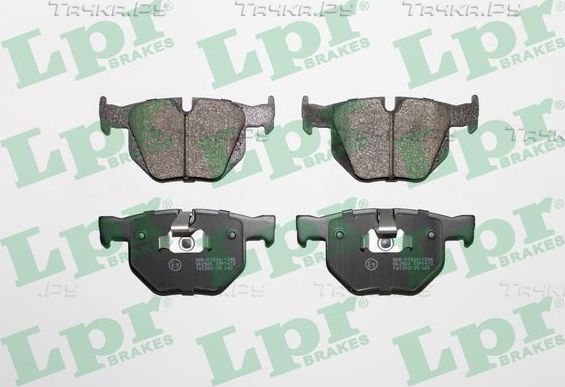 Тормозные колодки LPR задние для BMW X6 I (E71) 2008-2014. Артикул 05P1472