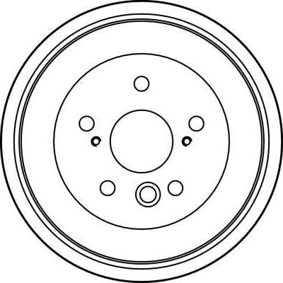 Тормозной барабан TRW задний для Toyota Noah II (R70) 2007-2013. Артикул DB4234