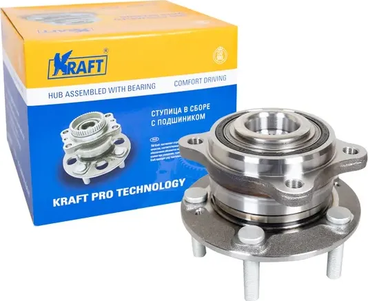 Ступица с подшипником HYUNDAI SANTA FE 00- перед. (Kraft) Kraft. Артикул KT100631