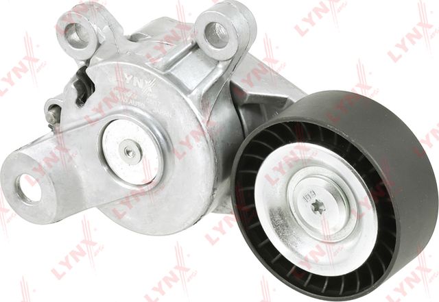 Натяжной ролик (натяжитель) приводного клинового зубчатого ремня LYNXauto. Артикул PT-3099