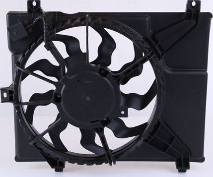 Вентилятор радиатора двигателя Nissens (полимерный материал) для Hyundai i10 I 2008-2013. Артикул 85893