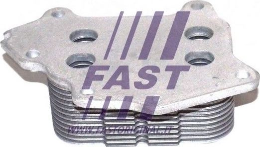 Радиатор масляный (маслоохладитель) для двигателя Fast для Citroen Nemo I 2008-2015. Артикул FT55278