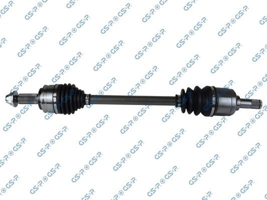Полуось (привод в сборе, приводной вал) GSP передняя левая для Mitsubishi Lancer X 2008-2017. Артикул 201574