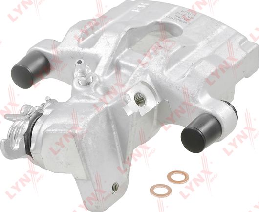 Тормозной суппорт LYNXauto задний правый для Nissan Primera P12 2002-2008. Артикул BA-3116