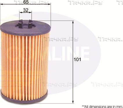 Масляный фильтр Comline для Volkswagen Touran III 2015-2026. Артикул EOF261