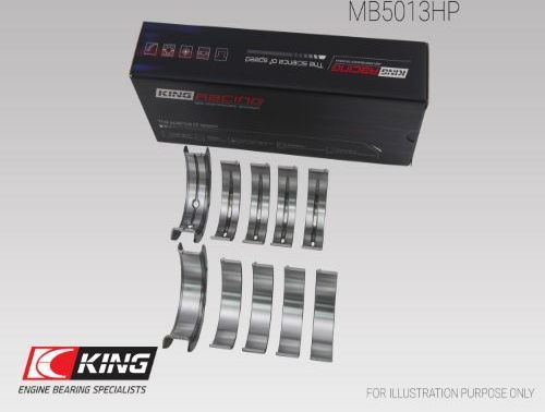 Вкладыши коренные King. Артикул MB5013HP