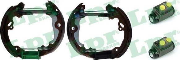 Тормозные колодки LPR (Чугун) задние для Ford Focus II 2004-2012. Артикул OEK559