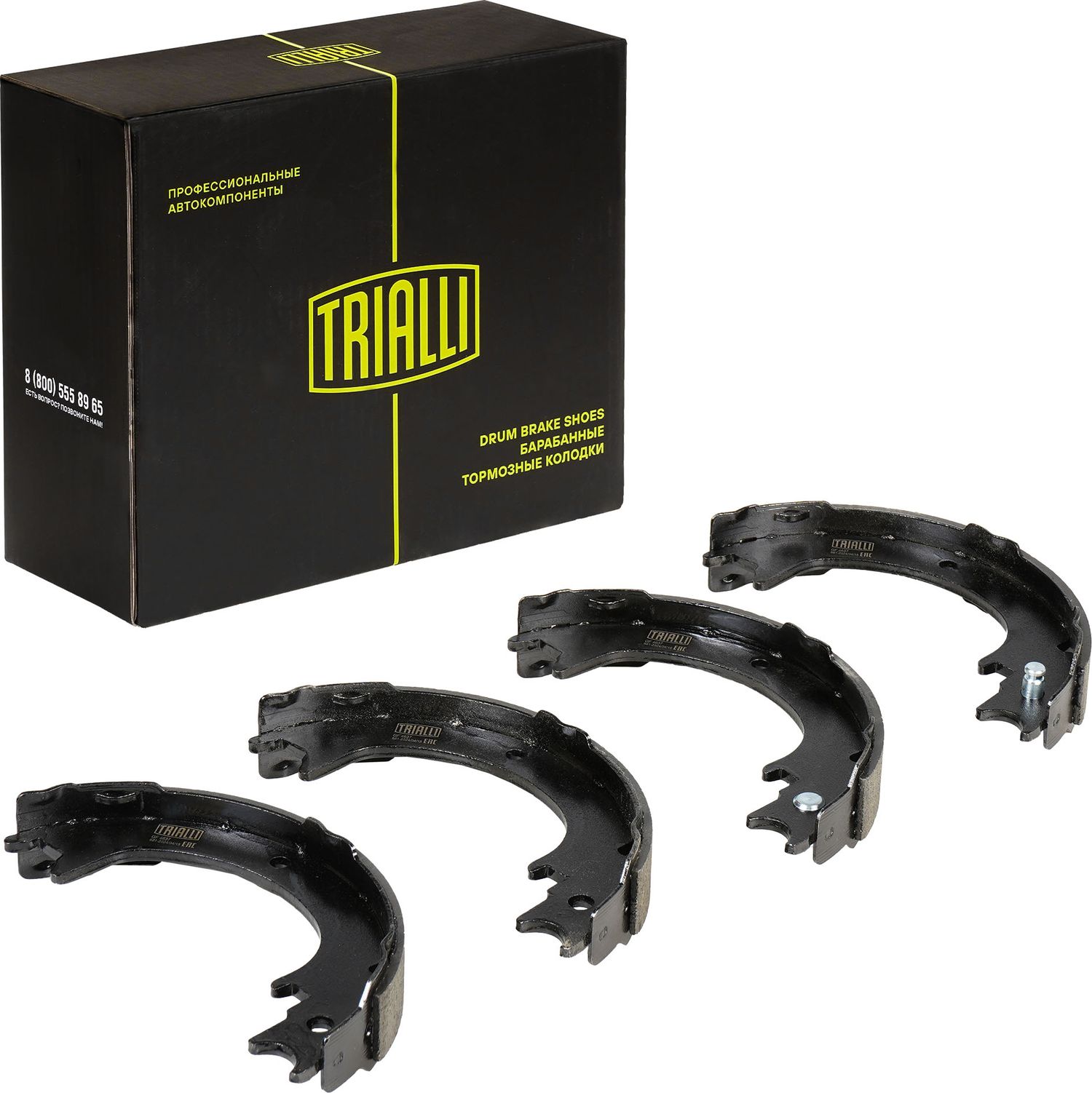 Тормозные колодки (стояночная тормозная система) Trialli. Артикул GF 4637