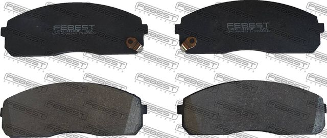 Тормозные колодки Febest. Артикул 1201-H100F