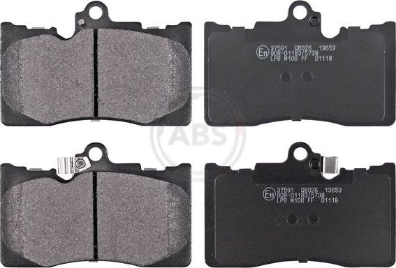 Тормозные колодки ABS. Артикул 37591
