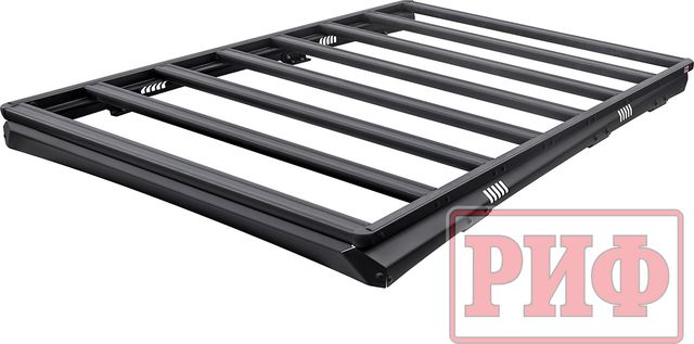 Багажник алюминиевый (платформа с крепежом) 1150x2080 мм РИФ для Toyota Land Cruiser Prado 150 2009-2026. Артикул RIF150-roof4