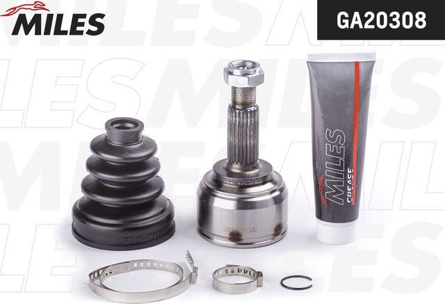 Шрус наружный (граната) Miles. Артикул GA20308