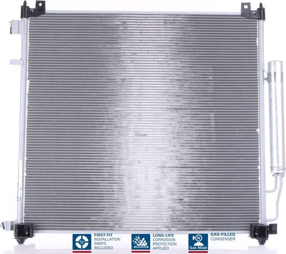 Радиатор кондиционера (конденсатор) Nissens (алюминий) для Land Rover Range Rover IV 2017-2026. Артикул 941295