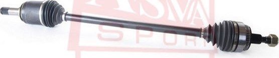 Полуось (привод в сборе, приводной вал) Asva передняя правая для Mercedes-Benz M-Класс I (W163) 1998-2005. Артикул ME-163PSG