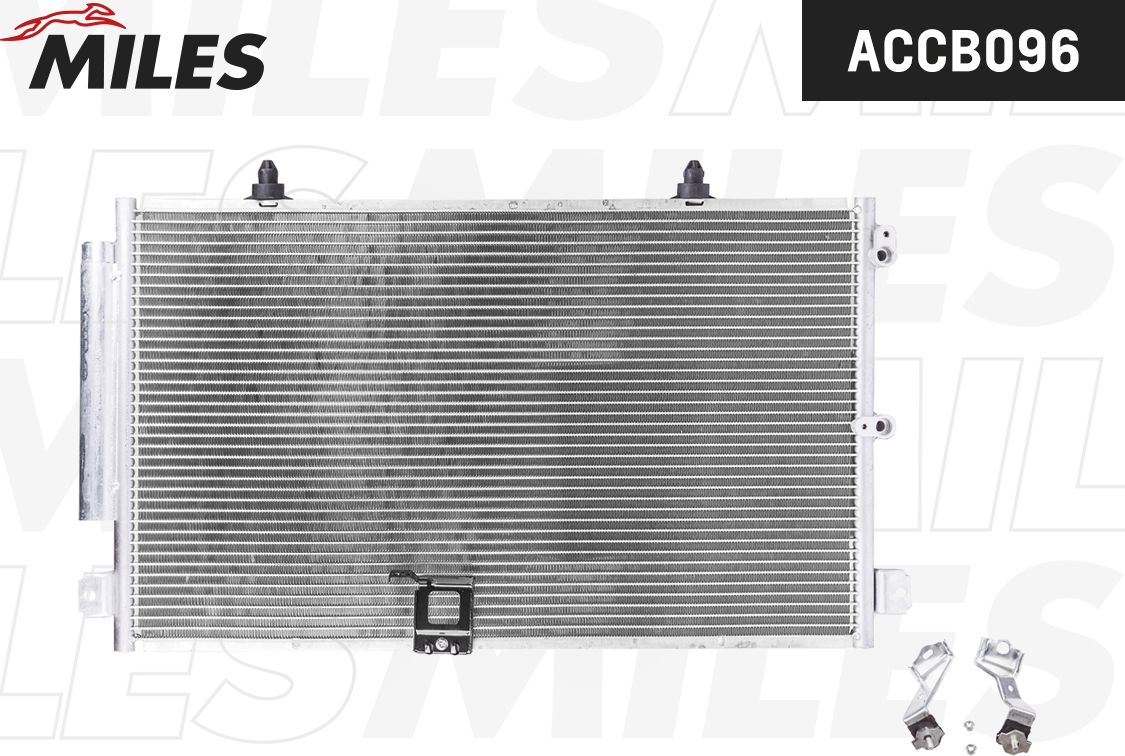 Радиатор кондиционера (конденсатор) Miles (алюминий). Артикул ACCB096