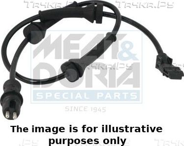 Датчик ABS Meat & Doria передний правый/левый для Renault Grand Scenic II 2004-2005. Артикул 90188E