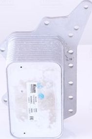 Радиатор масляный (маслоохладитель) для двигателя Nissens (алюминий) для Renault Trafic III 2014-2026. Артикул 91125