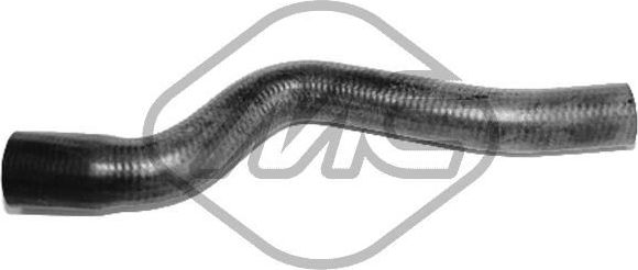 Патрубок радиатора (системы охлаждения) Metalcaucho верхний для Peugeot 1007 2007-2009. Артикул 09188