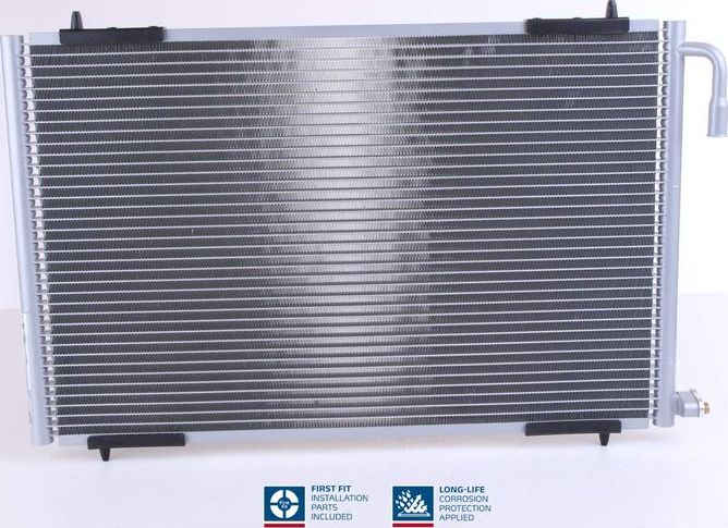 Радиатор кондиционера (конденсатор) Nissens (алюминий). Артикул 94392