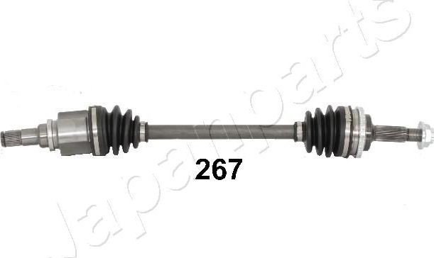 Полуось (привод в сборе, приводной вал) Japanparts передняя левая для Toyota Echo 1999-2005. Артикул GI-267