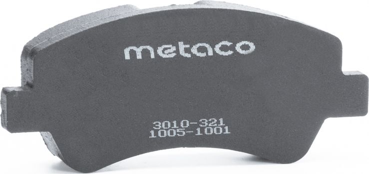 Колодки тормозные задние дисковые к-кт (Metaco). Артикул 3010321