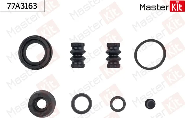 77A3163 Ремкомплект тормозного суппорта Honda CIVIC VIII Hatchback (FN  FK) 2005 - (Master KIT). Артикул 77a3163