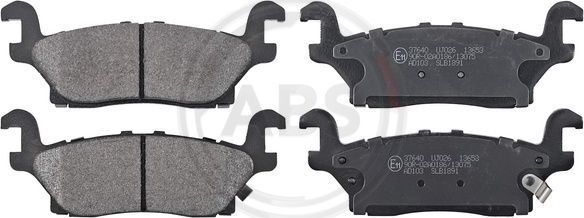 Тормозные колодки ABS задние для Hummer H3 2005-2010. Артикул 37640