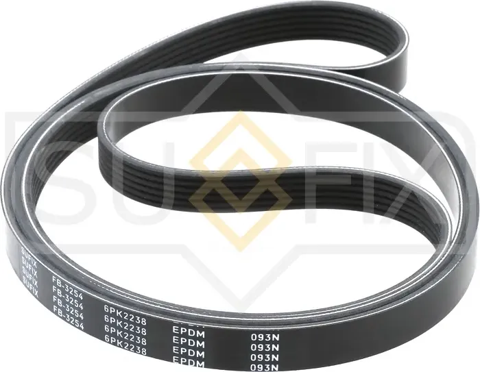 Ремень поликлиновый 6PK2238 (Sufix). Артикул FB-3254