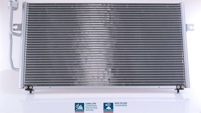 Радиатор кондиционера (конденсатор) Nissens (алюминий) для Mitsubishi Space Star I 2001-2004. Артикул 94306