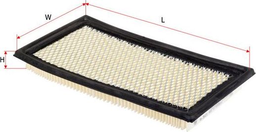 Воздушный фильтр Sakura для Dodge Caliber I 2006-2013. Артикул A-3601